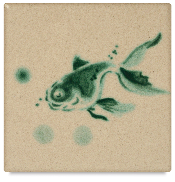 Decorating Wash, Copper (Sample Artwork)