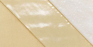 Bisque Fired, Clear Glaze, White Glaze