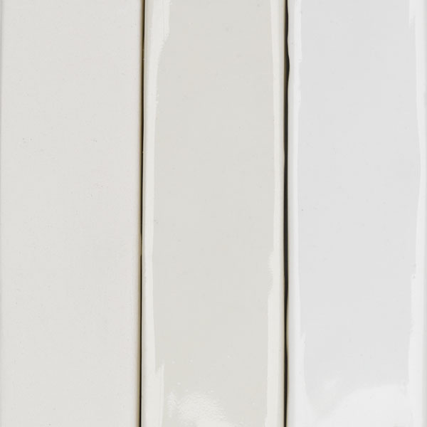 Bisque Fired, Clear Glaze, White Glaze