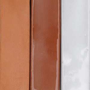 Bisque Fired, Clear Glaze, White Glaze