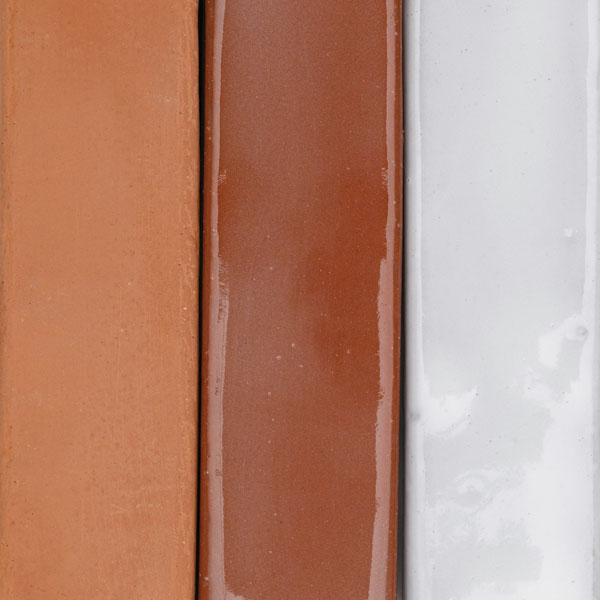 Bisque Fired, Clear Glaze, White Glaze