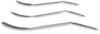 Perforated Steel Rasps, Set of 3