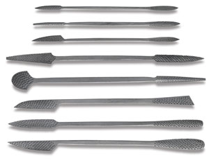 Hand-Cut Rasps, Set of 8