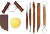 8-Piece Beginner Pottery Tool Set