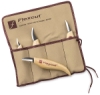 Knife Set of 4 with Roll