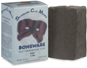 Boneware Moist Clay, Gray