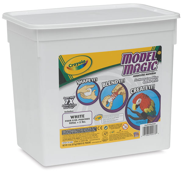 Model Magic, White 2 lb Bucket