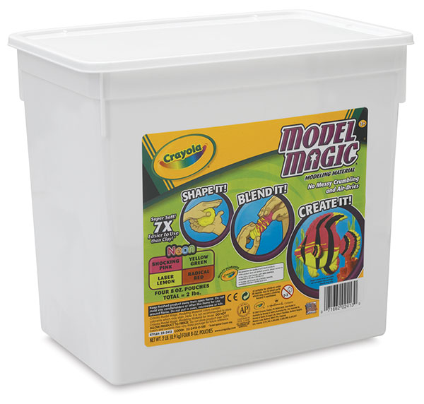 Model Magic, Assorted Neon 2 lb Bucket
