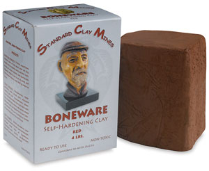 Boneware Moist Clay, Red