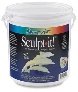 Air-Hardening Clay, 10 lb