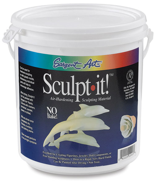 Air-Hardening Clay, 10 lb