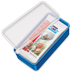 Shown with Plastic Box and Lid