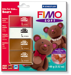Fimo Soft Bears Kit