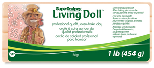 Living Doll Clay, Beige