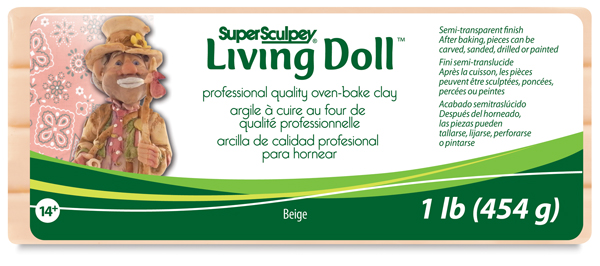 Living Doll Clay, Beige
