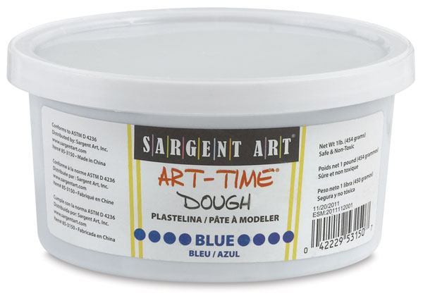 Art-Time Dough, Blue 1&nbsp;lb