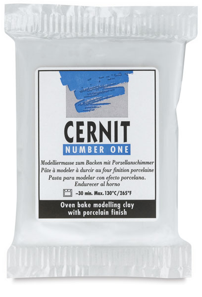 Cernit Polymer Clay, White