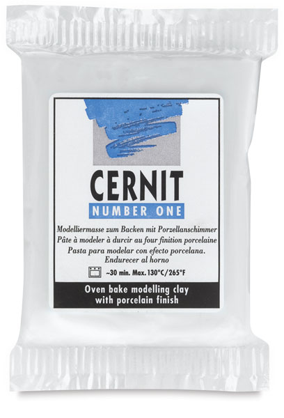 Cernit Polymer Clay, Opaque White