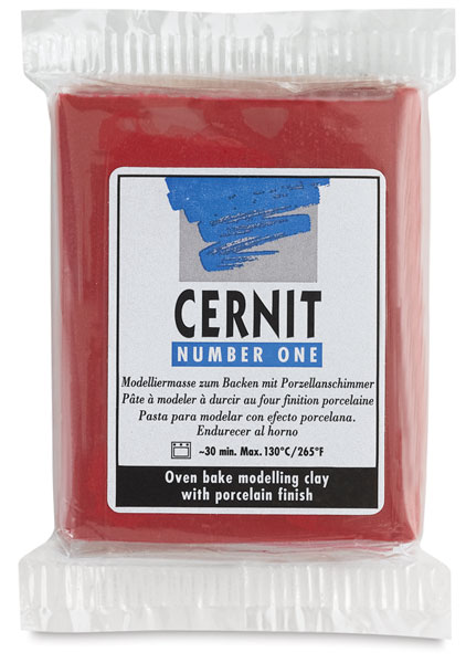 Cernit Polymer Clay, Carmine