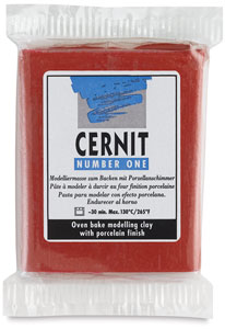 Cernit Polymer Clay, Christmas Red