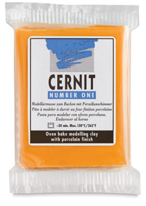 Cernit Polymer Clay, Orange