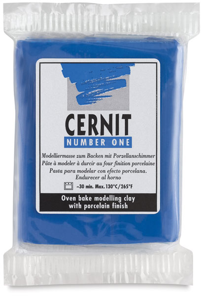 Cernit Polymer Clay, Blue