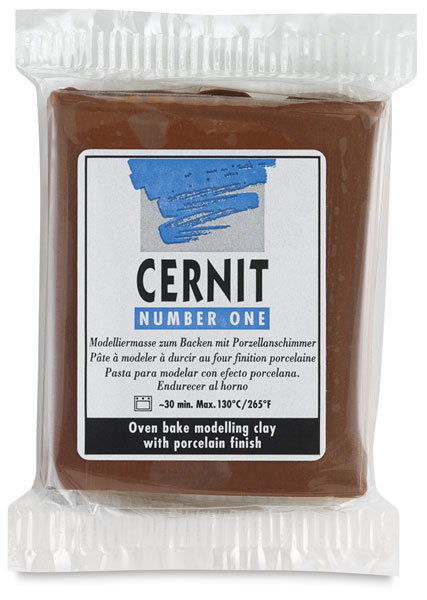 Cernit Polymer Clay, Brown