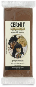 Cernit Doll-Making Clay, Nougat