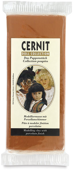 Cernit Doll-Making Clay, Caramel