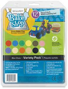 Bake Shop Oven-Bake Clay Variety Pack