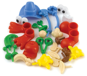 Modeling Dough and Clay Body Part Accessories