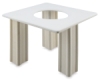 Drop Ring Mold, shown on kiln supports