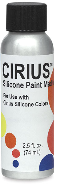 Silicone Paint Medium, 2.5 oz Bottle