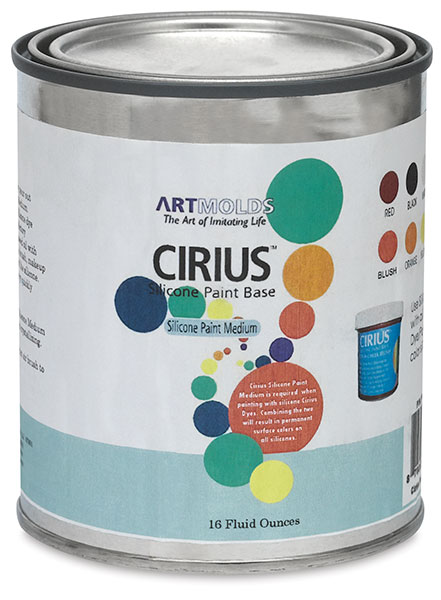 Silicone Paint Medium, 16 oz Can