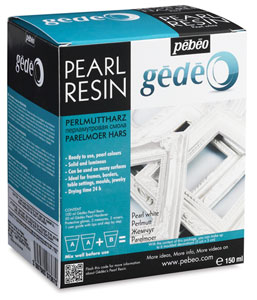 Gedeo Pearl Resin, Pearl White