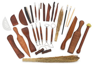 Deluxe Pottery Tools, Set of 27
