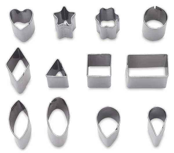 Premo! Sculpey Mini Metal Clay Cutters BLICK art materials