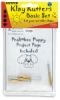 Set of 4 Cutters, Assorted Shapes, 3/16"