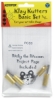 Set of 4 Cutters, Assorted Shapes, 3/8"
