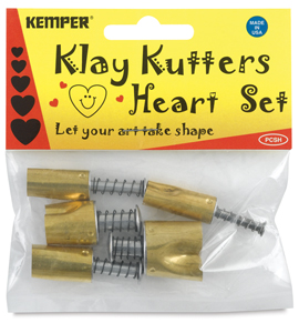 Set of 5 Cutters, Heart