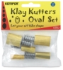 Set of 5 Cutters, Oval