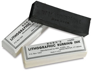 Lithographic Rubbing Ink Sticks