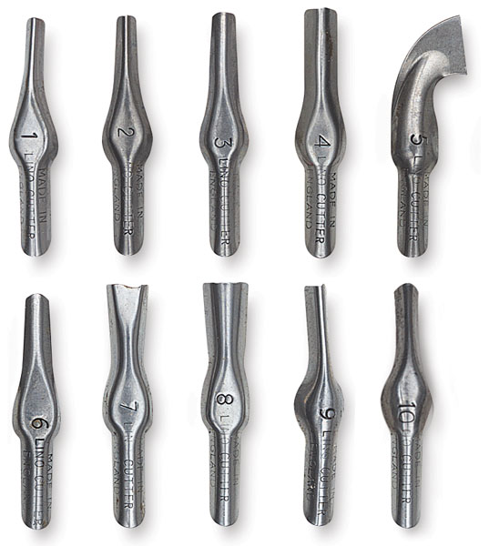 10 Blade Shapes in Box of 25