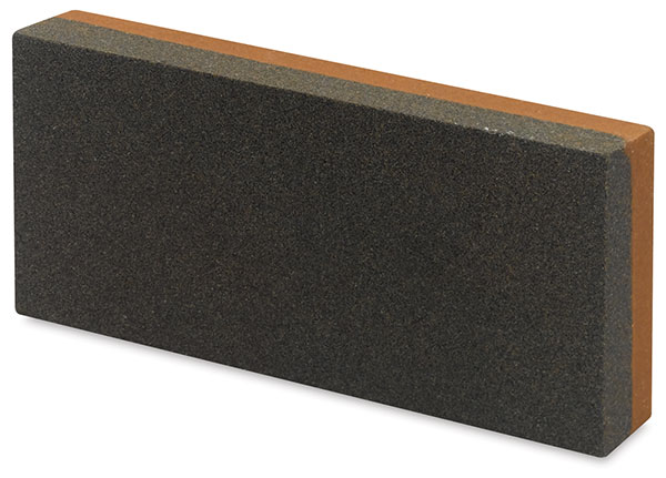 Medium Double-Sided India Sharpening Stone Medium/Fine Grit