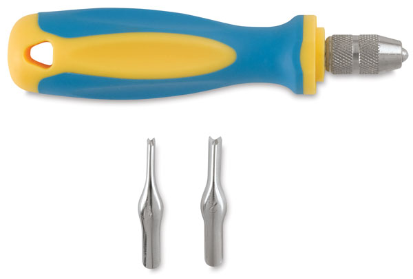 Handle with 2 Blades
