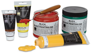 Water-Soluble Block Printing Inks