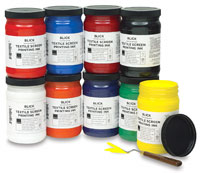 Blick Water-Base Acrylic Textile Screen Printing Ink