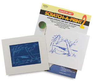 Scratch-a-Print, Set of 10