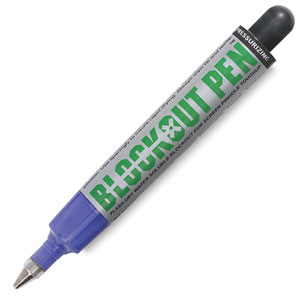 Blockout Pen Blockout Pen