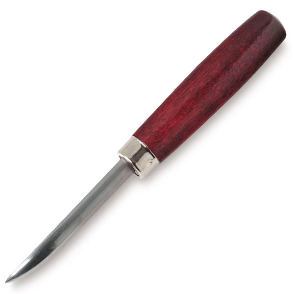 Steel Burnisher with Wooden Handle